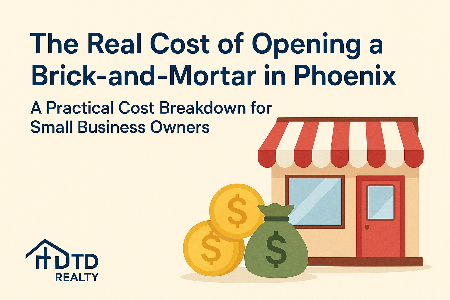 cost to open a brick and mortar business